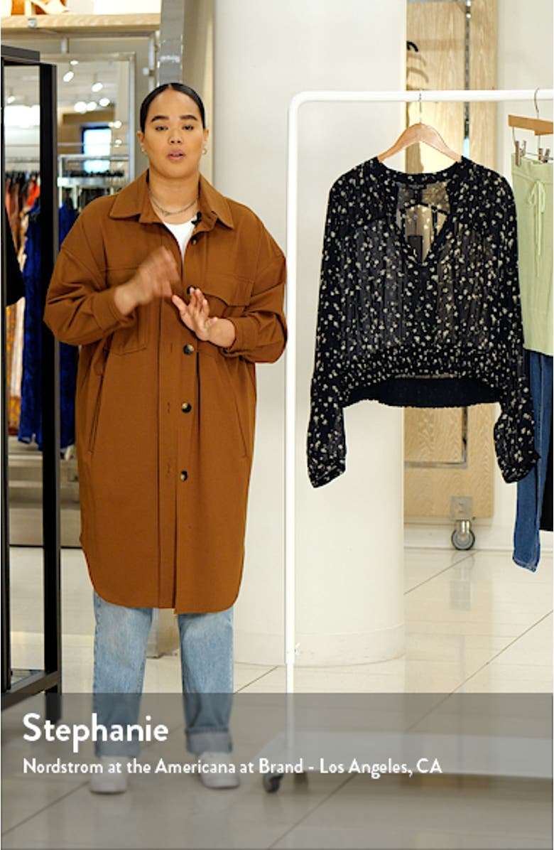 Calista Floral Blouse, sales video thumbnail