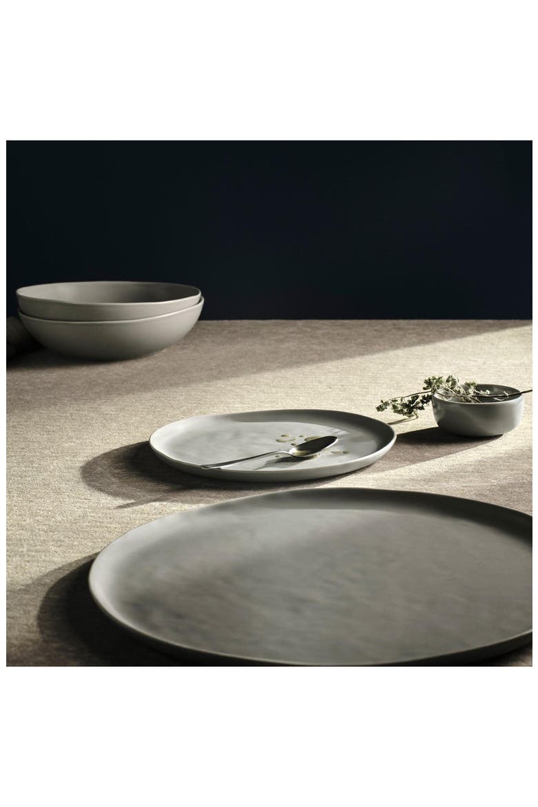The Salad Set of 4 Plates, Alternate, color, DOVE GREY