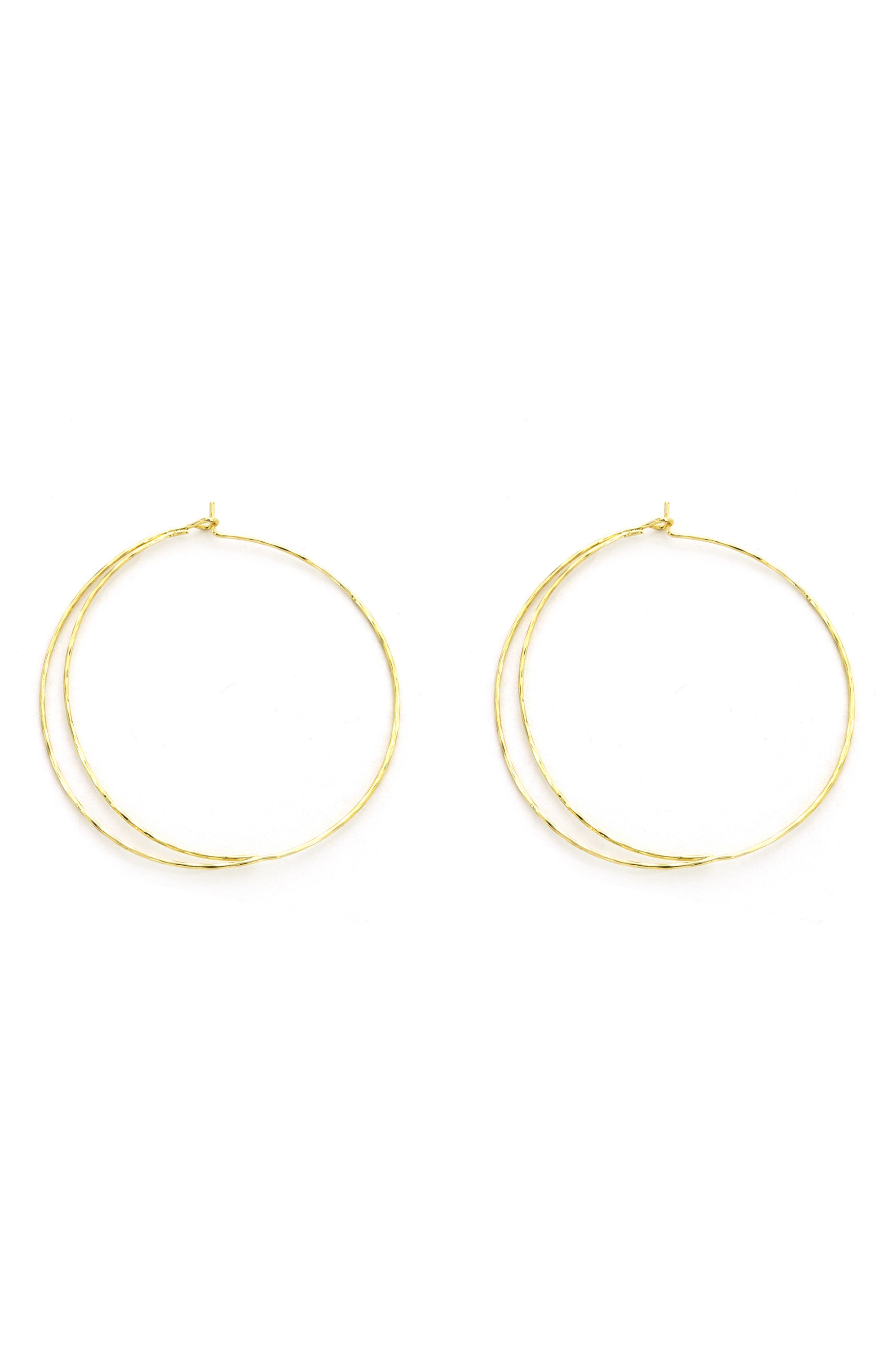 Panacea Double Hoop Earrings