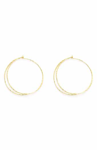 Panacea Double Hoop Earrings