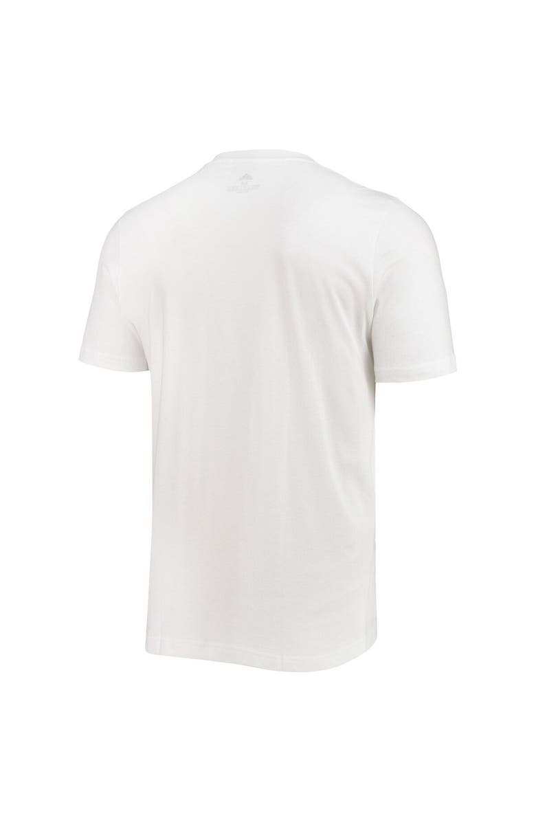 adidas Men's adidas White Manchester United DNA Logo T-Shirt, Alternate, color,