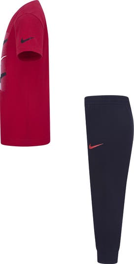 Kids' Swoosh T-Shirt & Joggers Set