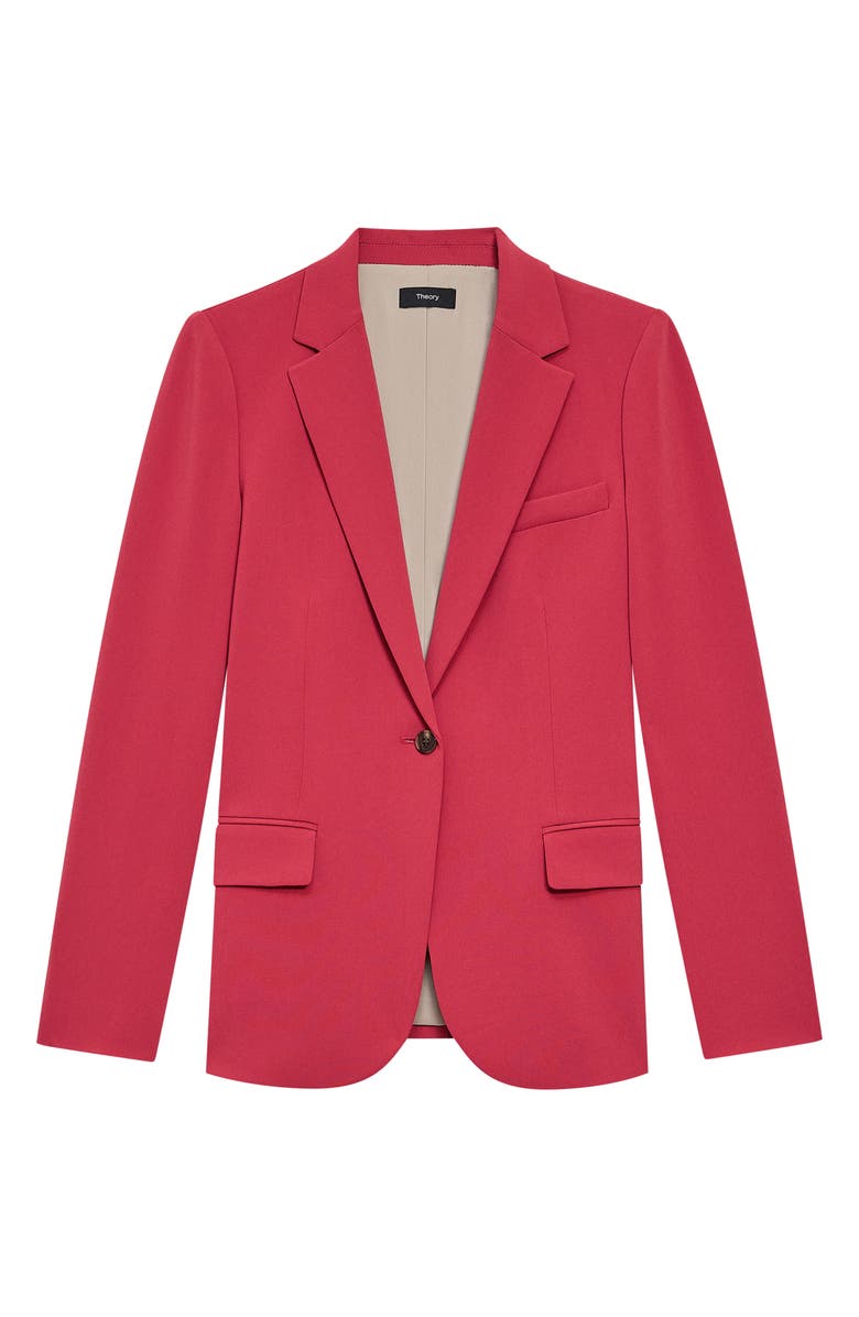Theory Classic Staple Blazer, Alternate, color, Deep Rose - Ugf