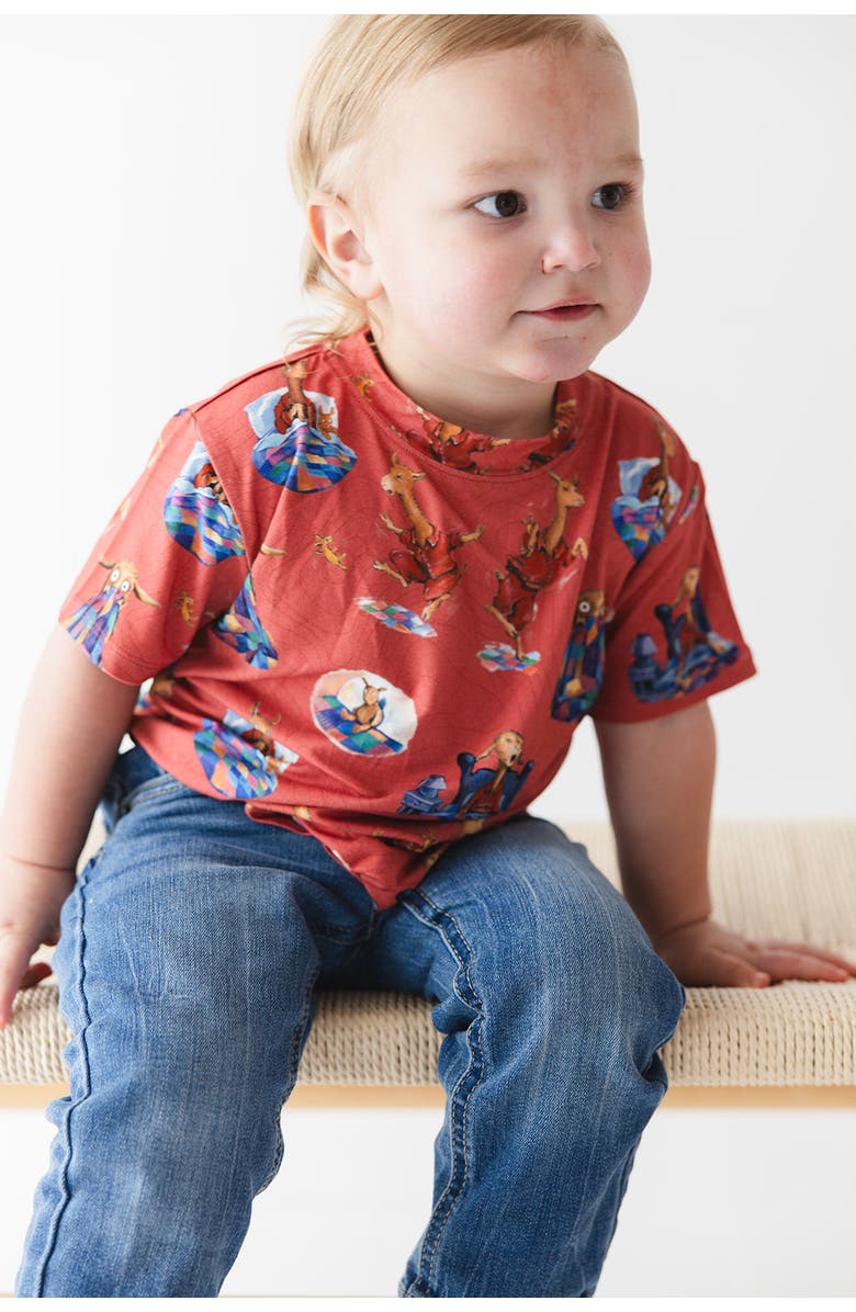 Charlie Lou Baby<sup>®</sup> Toddler's Llama Llama Red Pajama T-Shirt, Alternate, color, 