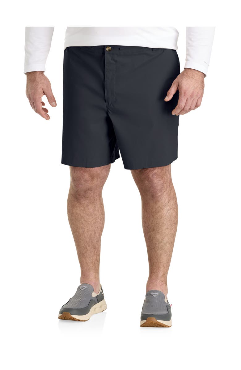 Columbia Big & Tall Tech Trail Performance Shorts, Main, color, Black