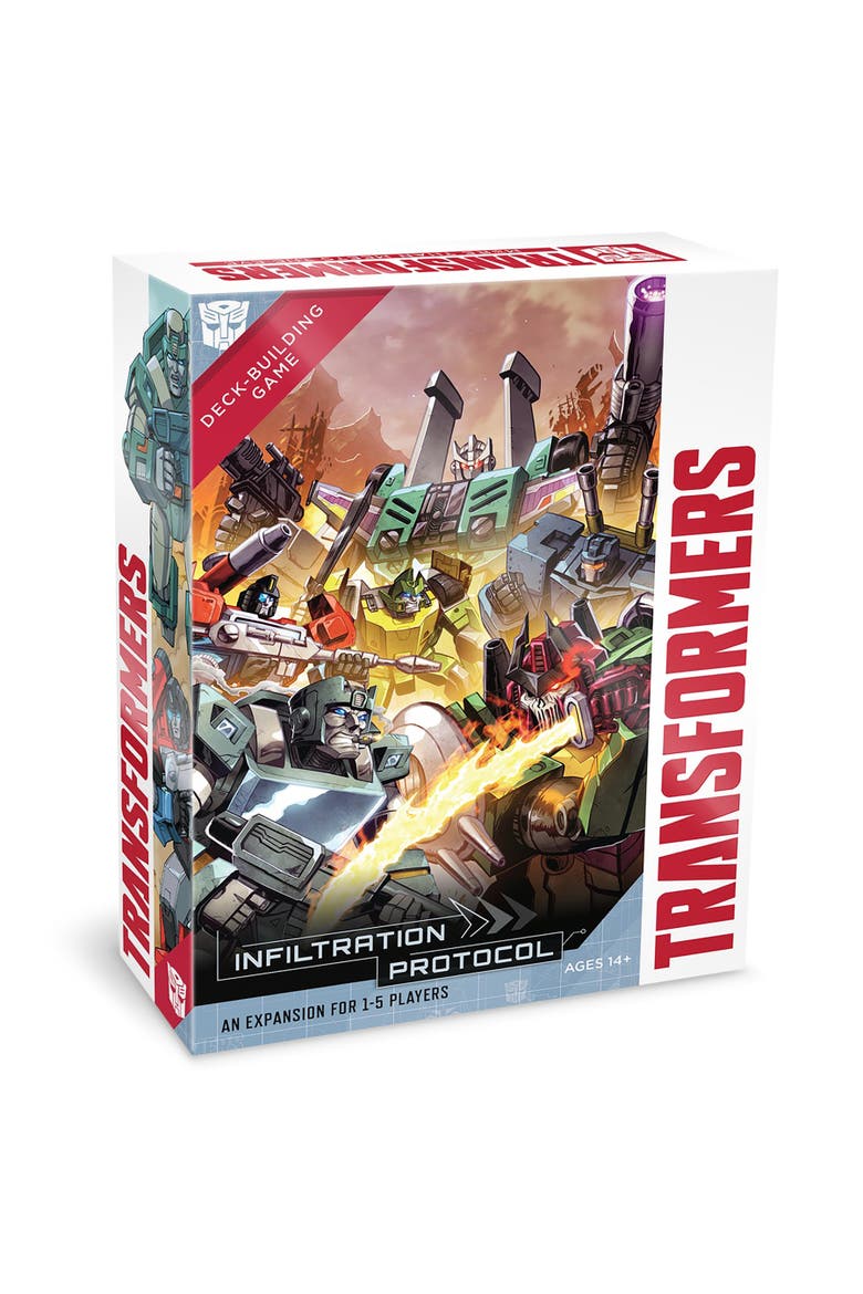 Transformers Deckbuilding Game Infiltration Protocol Expansion 14+, Main, color, Multicolored