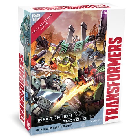 Transformers Deckbuilding Game Infiltration Protocol Expansion 14+