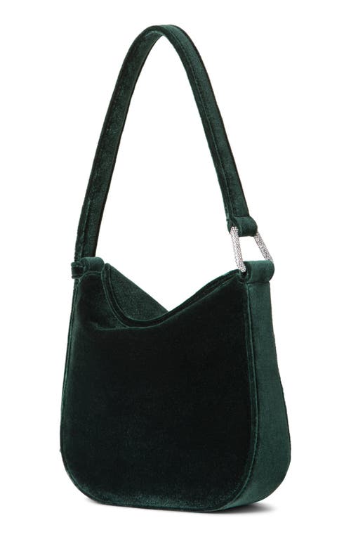 AKRIS AKRIS MINI ANNA VELVET HOBO BAG