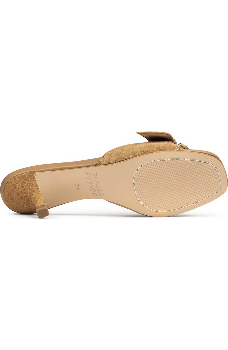 Donald Pliner Cherry Buckle Mule Sandal, Alternate, color, Camel