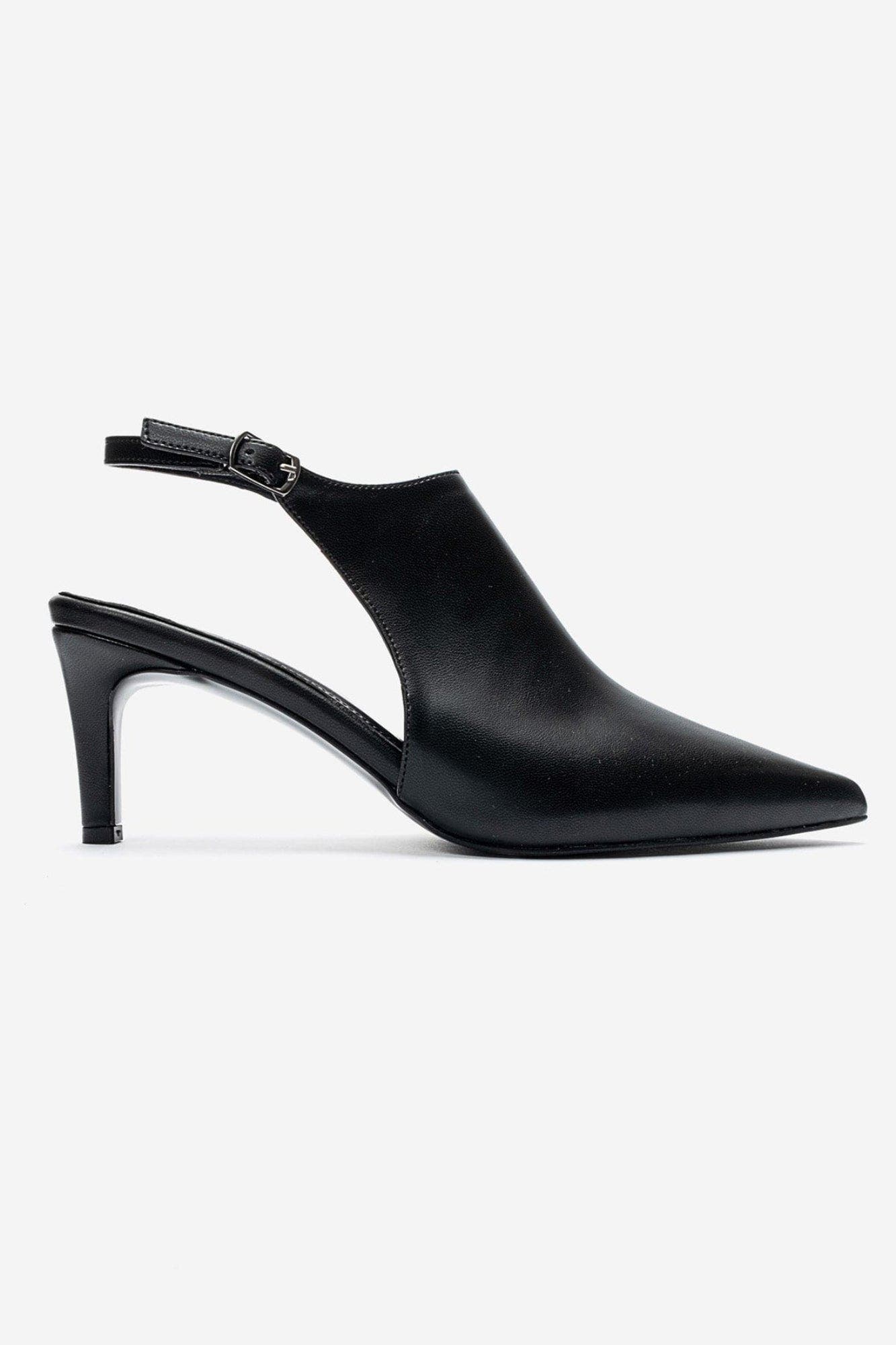 Vosalie Slingback Stiletto Pump, Alternate, color, Black