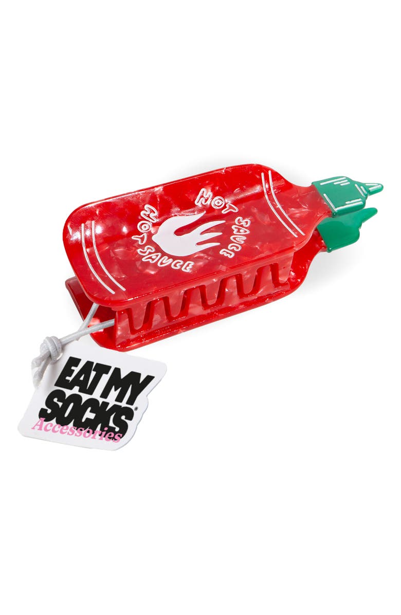 doiy Sriracha Claw Clip, Alternate, color, Red Multi