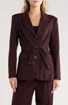 WAYF Belted Blazer