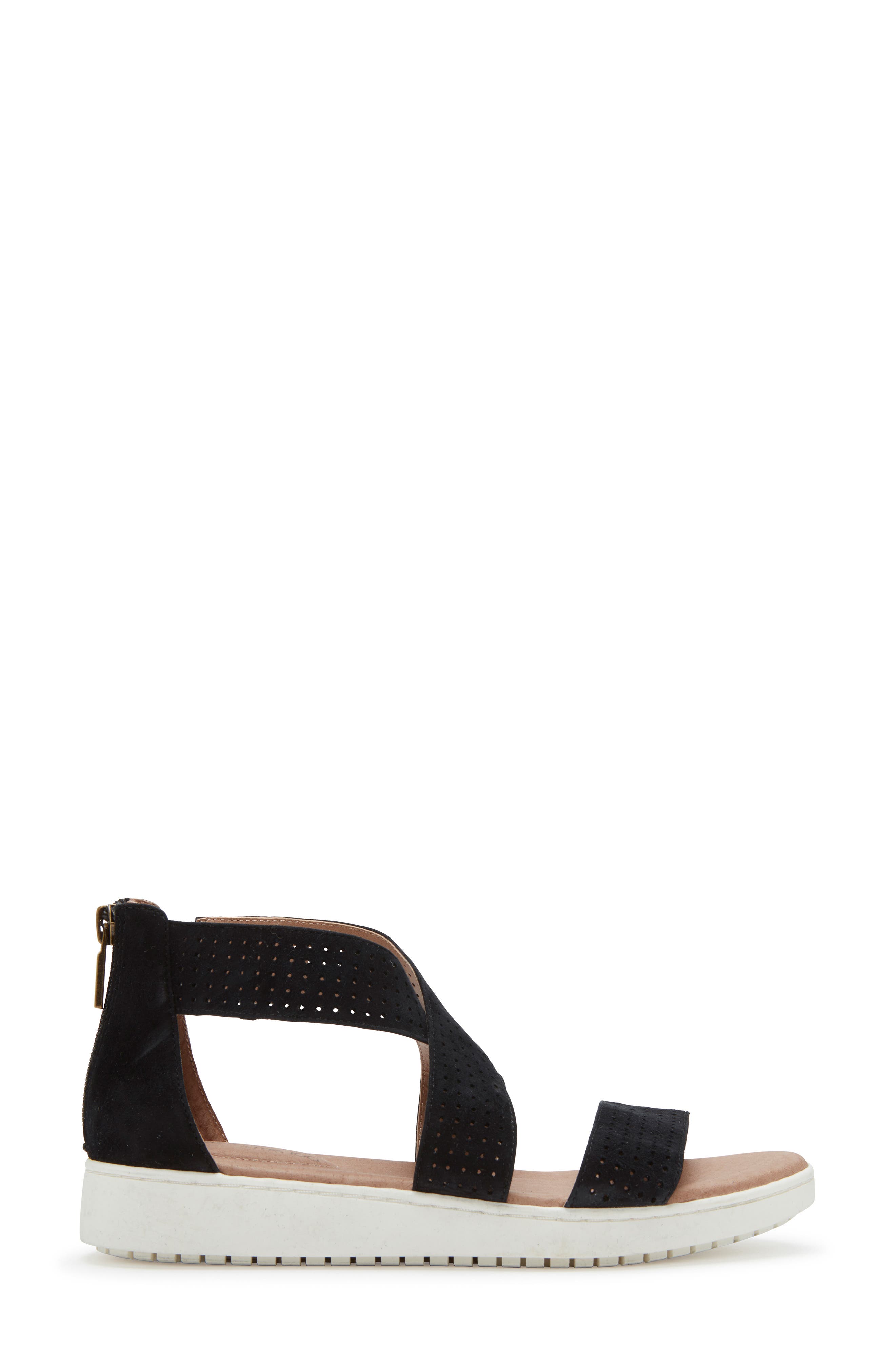 Adam Tucker by Me Too Adam Tucker Rayna Perforated Wedge Sandal, Alternate, color, 