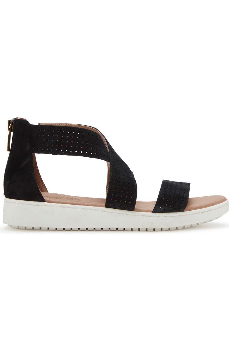 Adam Tucker by Me Too Adam Tucker Rayna Perforated Wedge Sandal, Alternate, color,