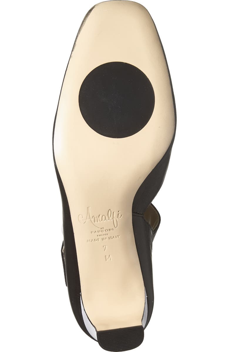 Amalfi by Rangoni Superbro Square Toe Pump, Alternate, color, Black