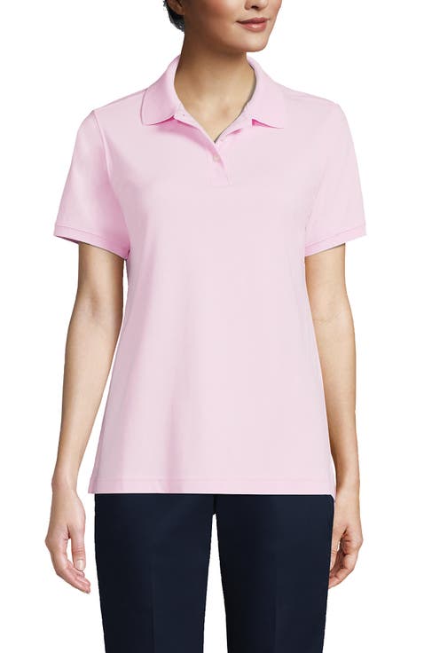 School Uniform  Short Sleeve Interlock Polo Shirt