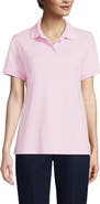 Lands' End School Uniform  Short Sleeve Interlock Polo Shirt