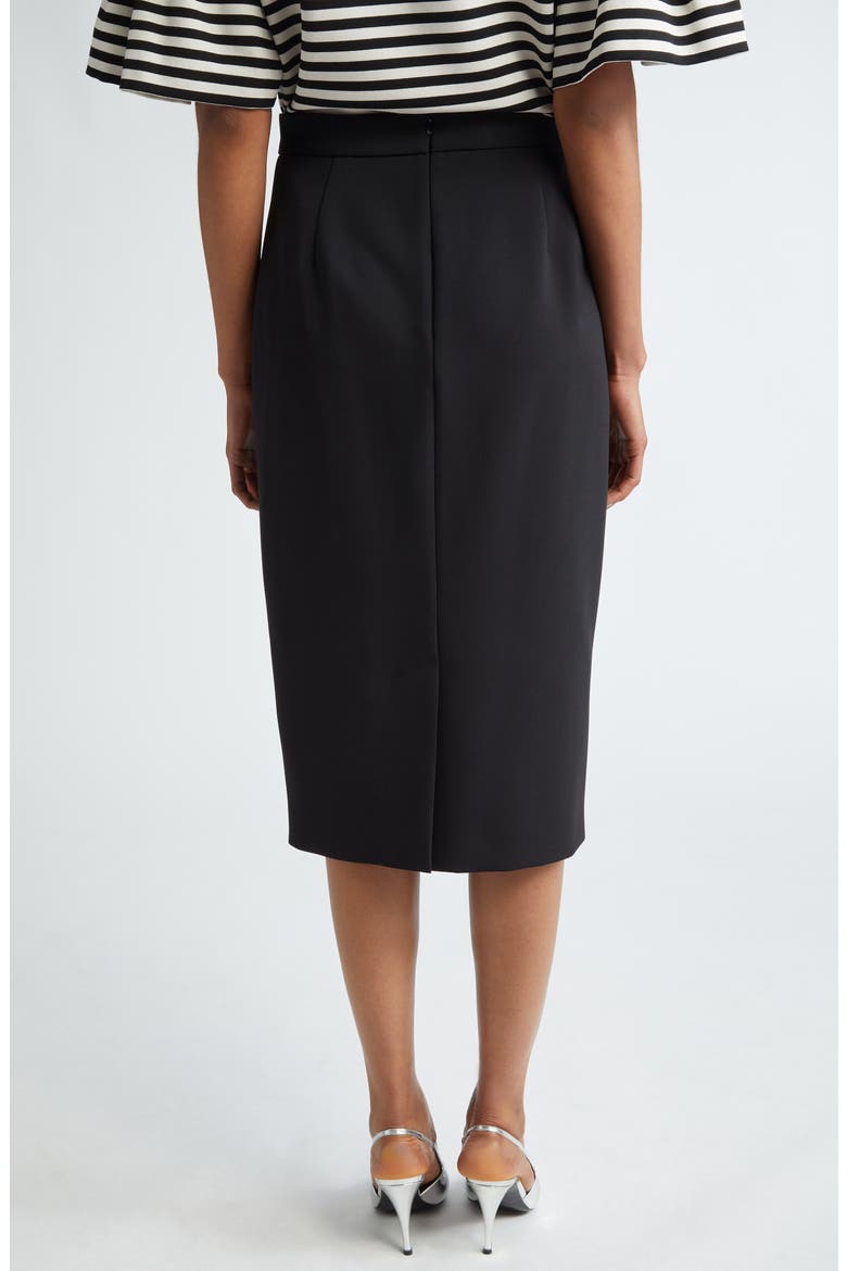 Lubiana Pencil Skirt, Alternate, color, BLACK