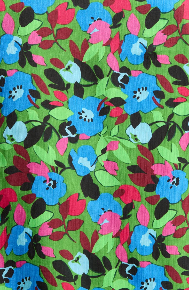 SUGARLIPS Destine Floral Print Top, Alternate, color, Green-Blue-Fuchsia