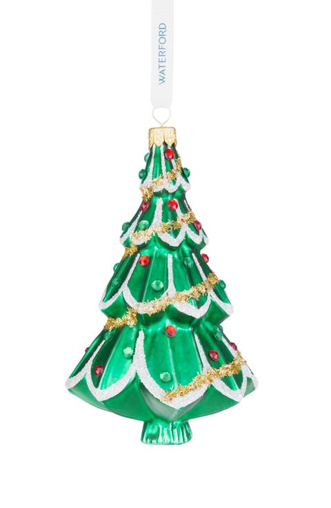Holiday Heirlooms Christmas Tree Glass Ornament