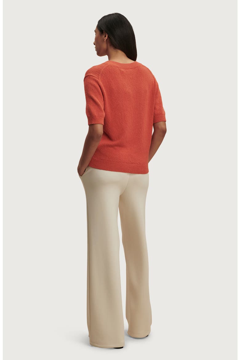 Palmer Short Sleeve Knit Top, Alternate, color, ORANGE WINE