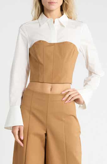 Lidey Long Sleeve Combo Top