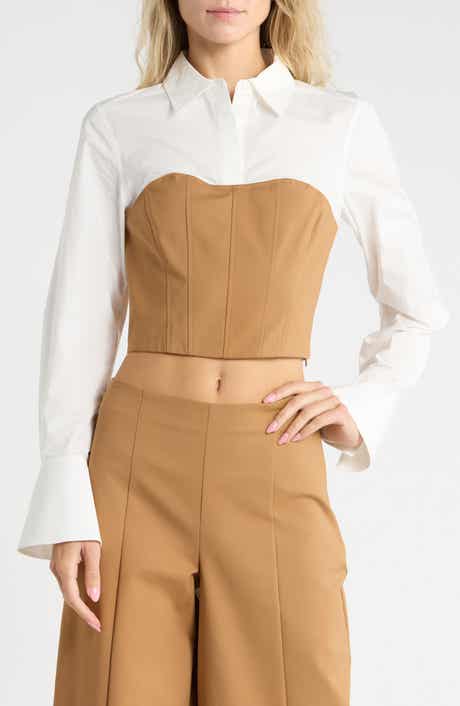 Lidey Long Sleeve Combo Top