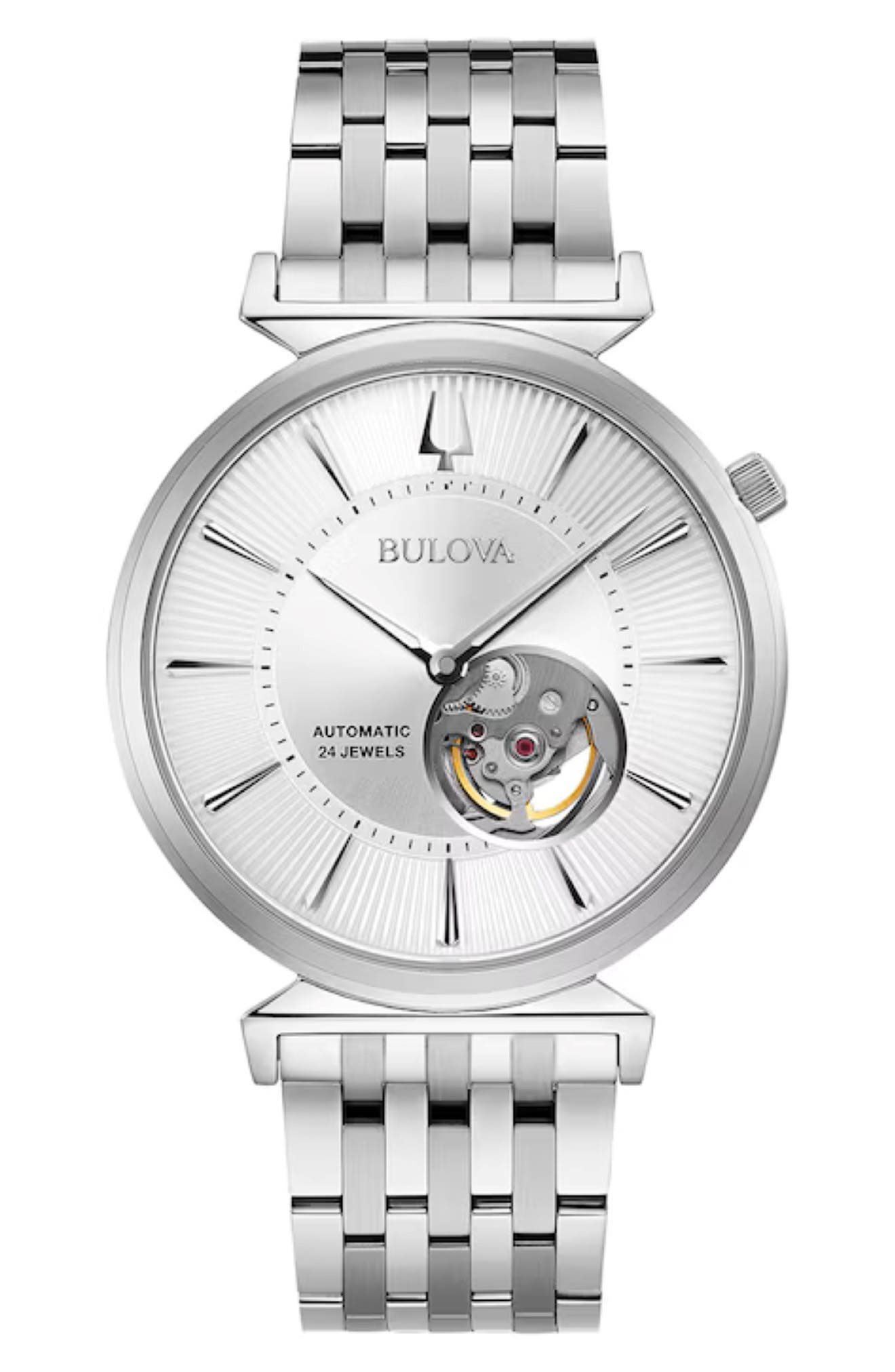 BULOVA Regatta Automatic Bracelet Watch, 40mm