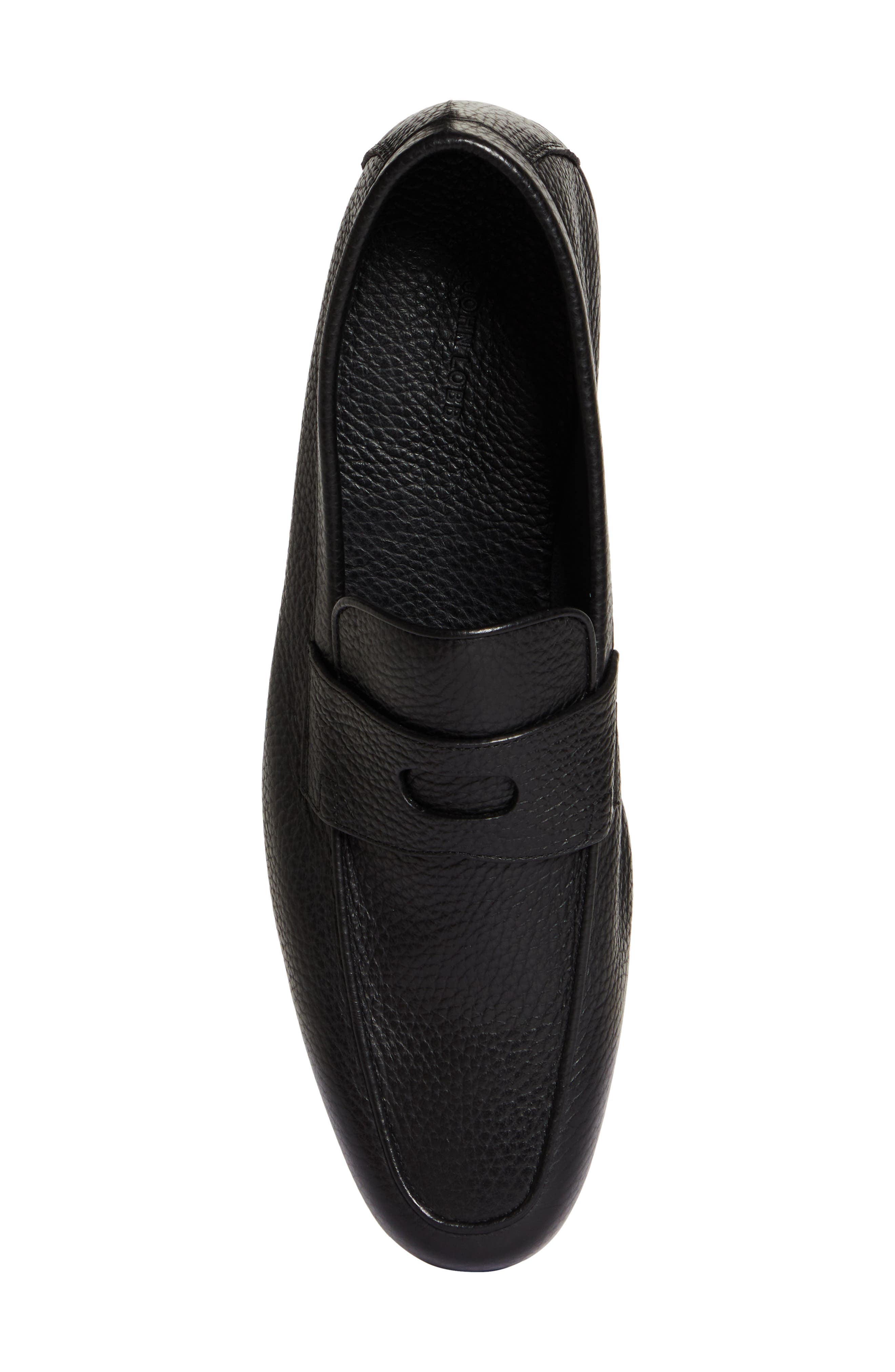 John Lobb Thorne Penny Loafer, Alternate, color, Black
