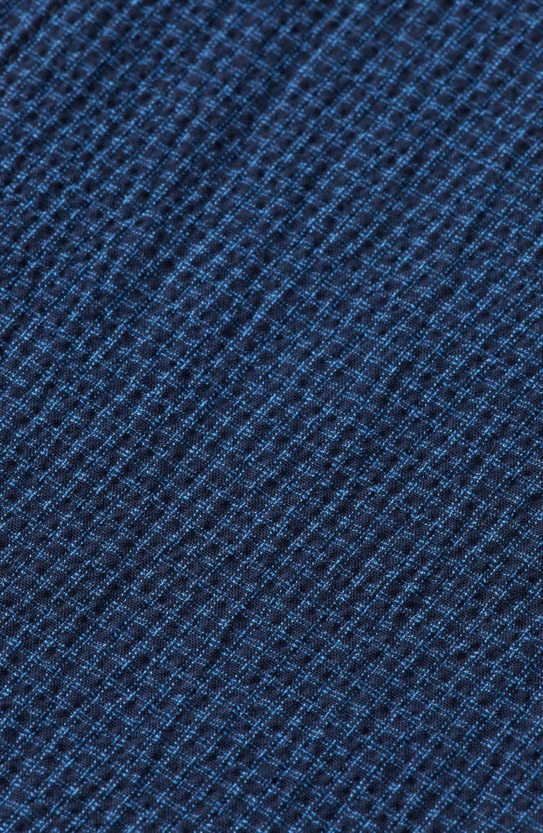 Scotch & Soda Regular Fit Unconstructed Cotton Stretch Seersucker Suit Jacket, Alternate, color, Sky Captain Mini Check