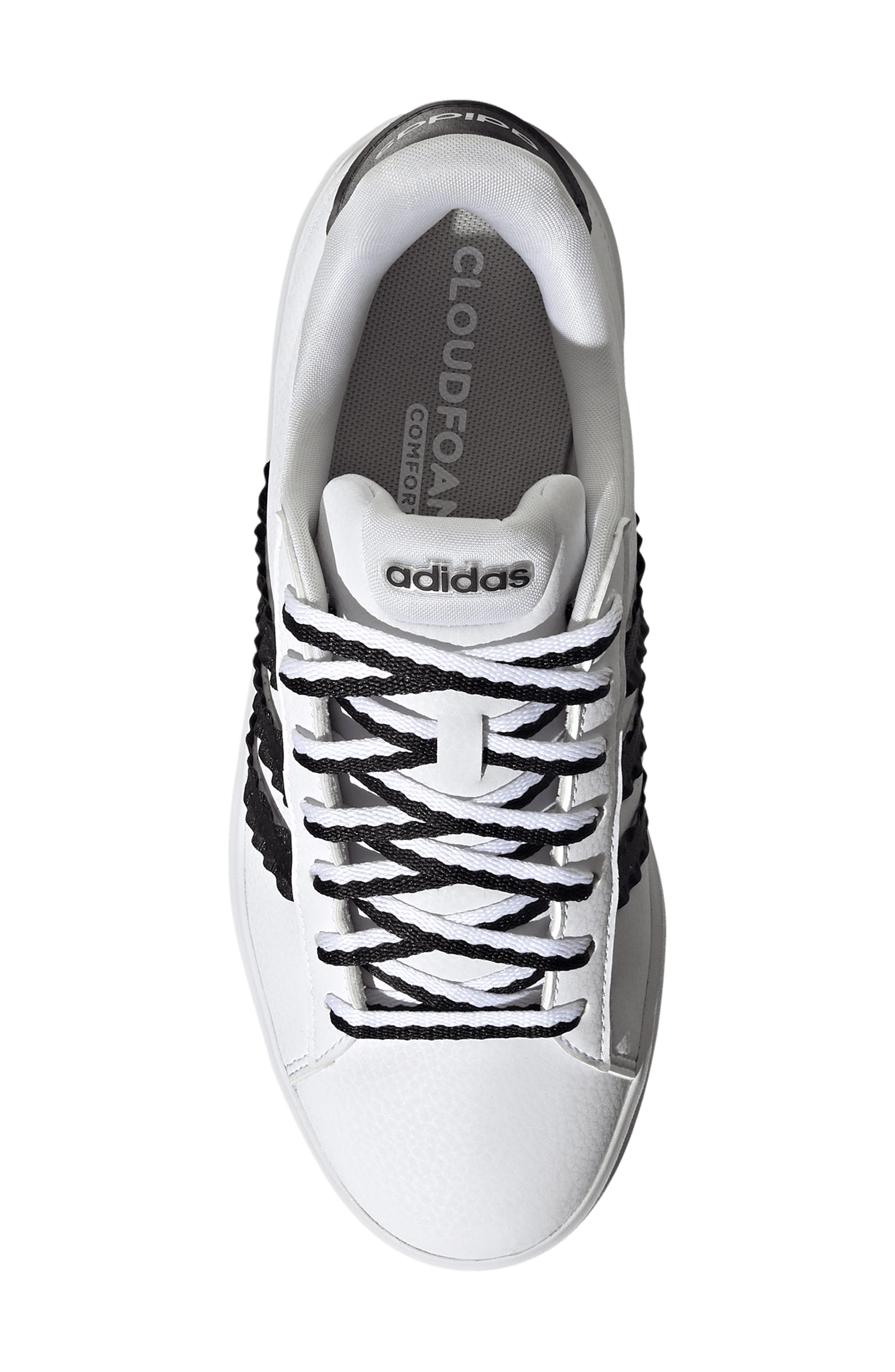 adidas Grand Court 3.0 Sneaker, Alternate, color, Ftwr White/ Core Black/ Gum10