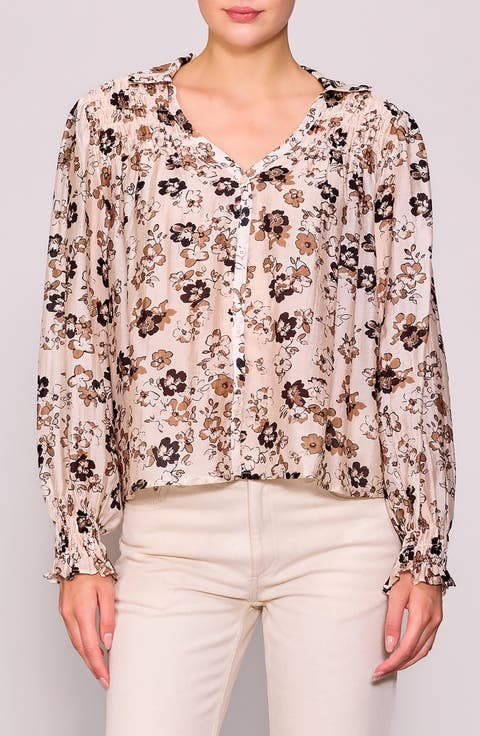 Print Button-Up Shirt