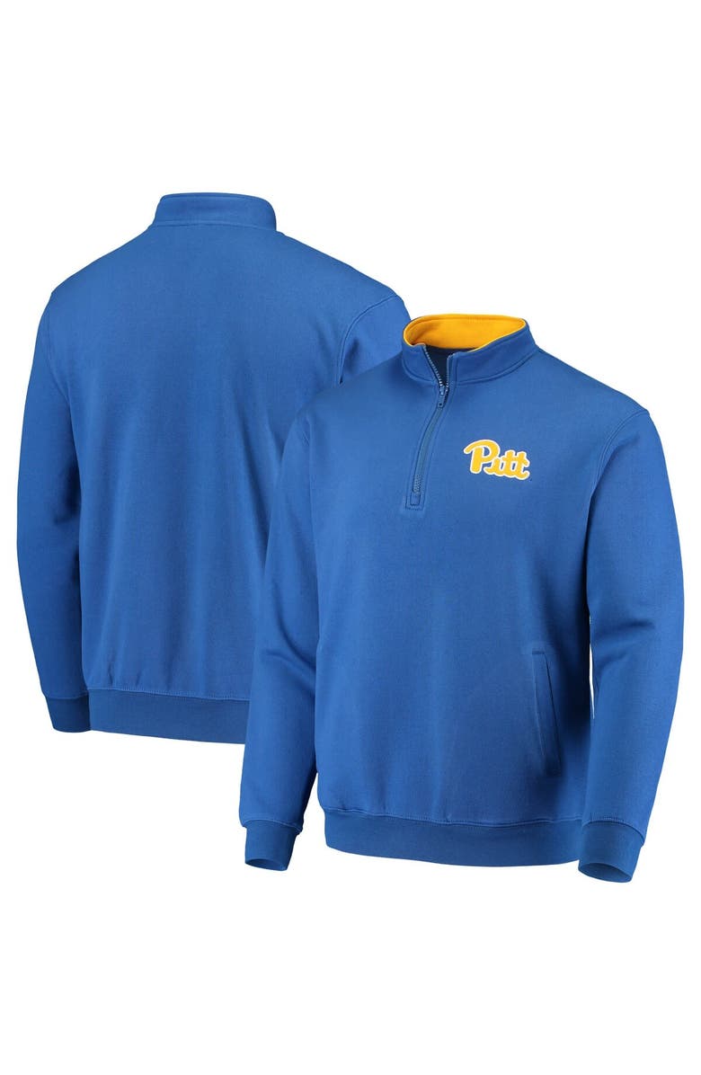 COLOSSEUM Men's Colosseum Royal Pitt Panthers Tortugas Logo Quarter-Zip Jacket, Main, color, Royal