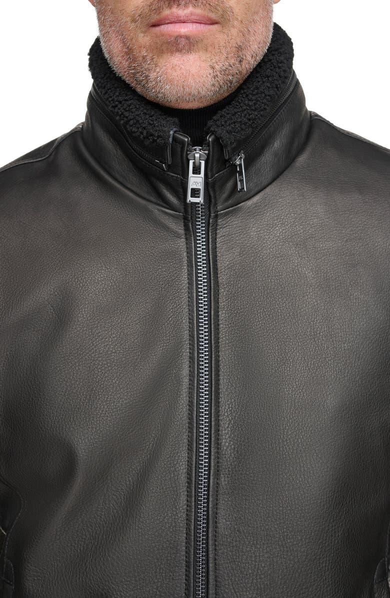 Andrew Marc Brentford Genuine Shearling Jacket, Alternate, color,