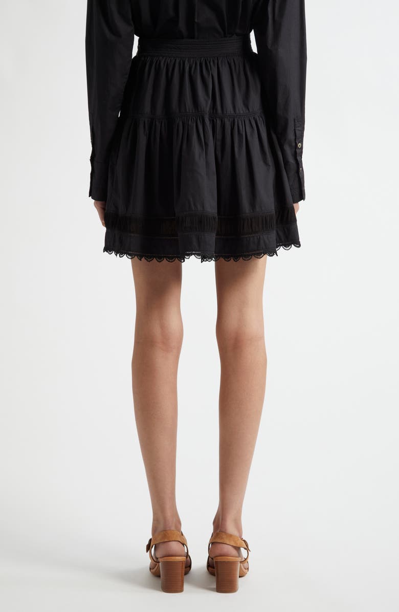 Ulla Johnson Ayla Tiered Cotton Skirt, Alternate, color, 