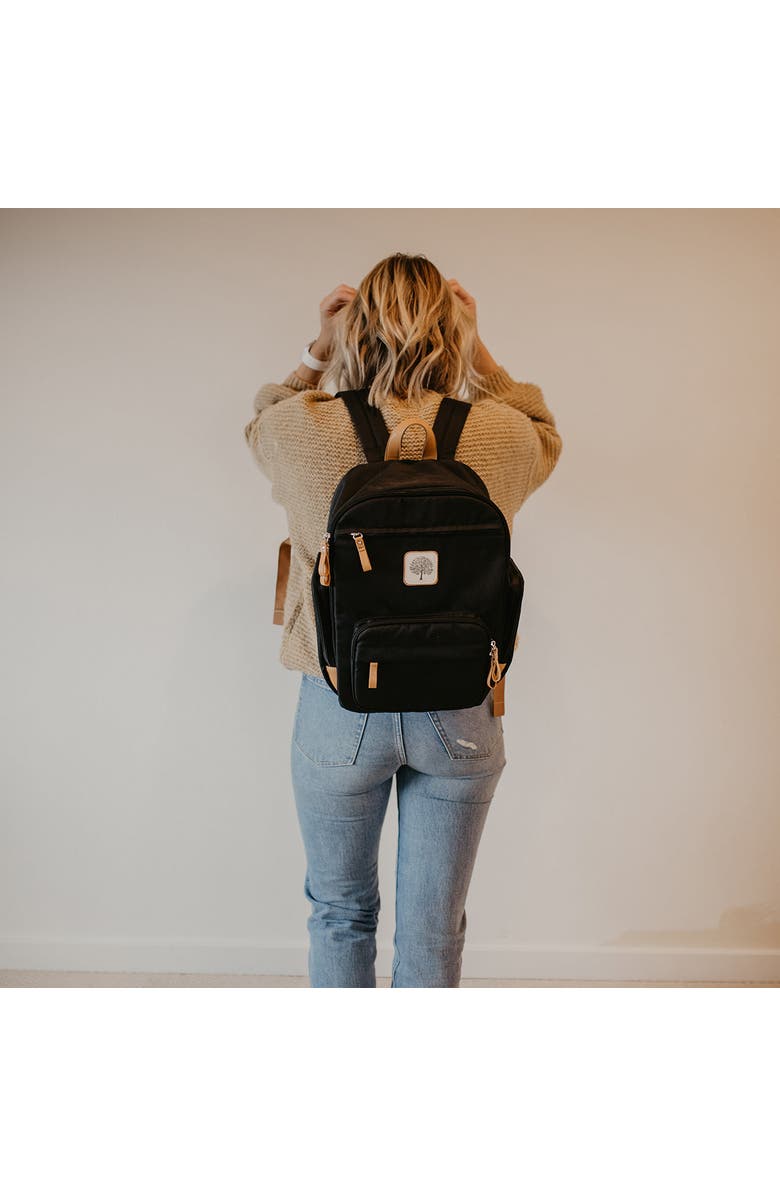 Parker Baby Co. Birch Bag Mini Diaper Backpack, Alternate, color, Black