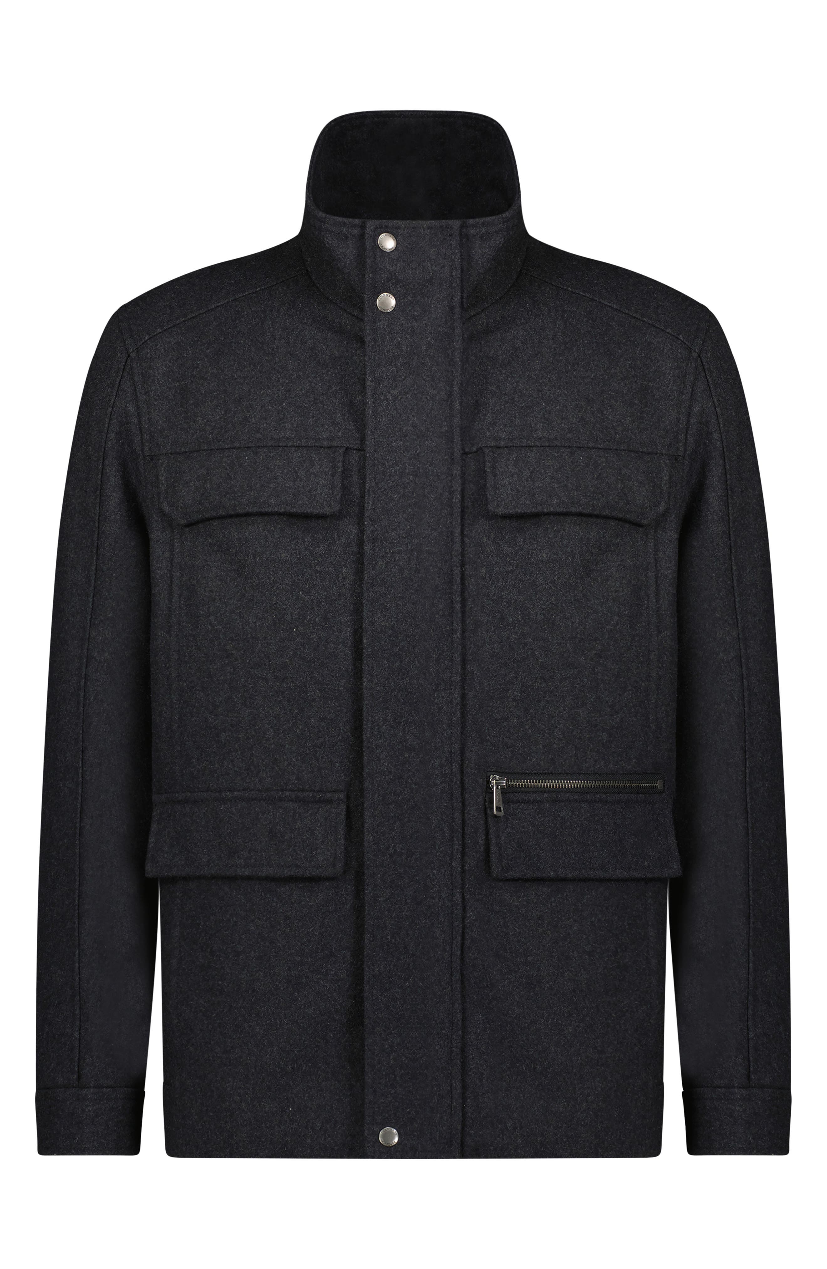 Cole Haan Signature Melton Wool Blend Field Coat