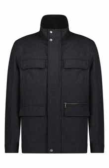 Cole Haan Signature Melton Wool Blend Field Coat