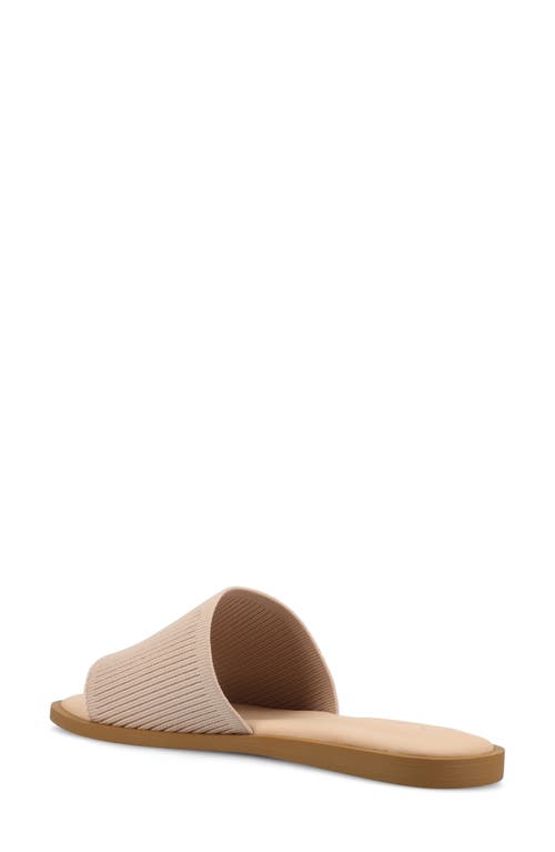 Journee Collection Prisilla Slide Sandal In Blush