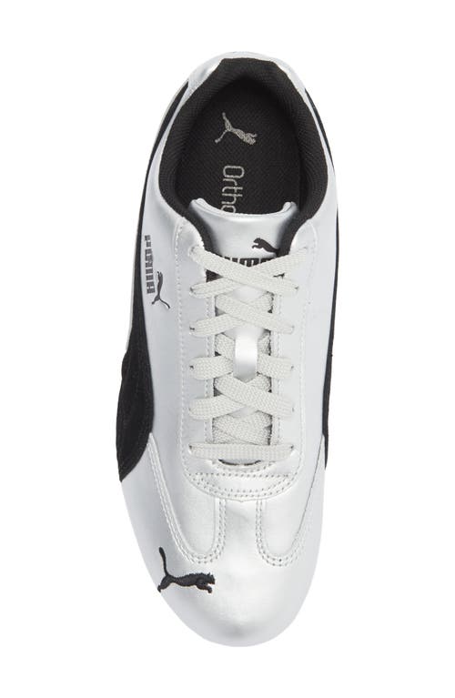 Puma Speedcat Metallic Sneaker In Silver