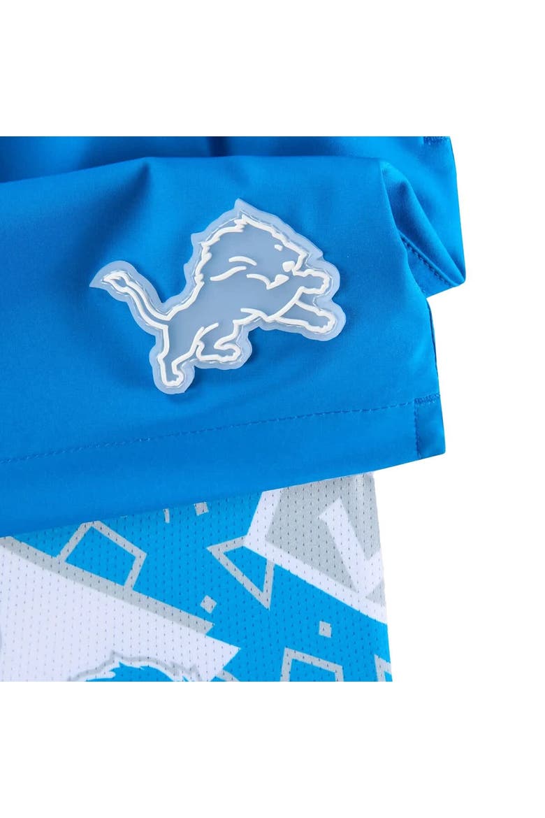 Men's Chubbies Blue Detroit Lions The Secret Lined Swim Trunks, Alternate, color, Blue