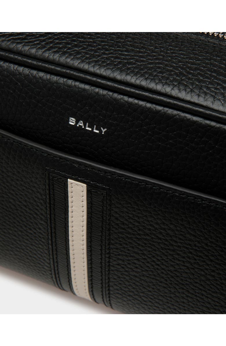 Bally Ribbon Necessaire, Alternate, color, Black