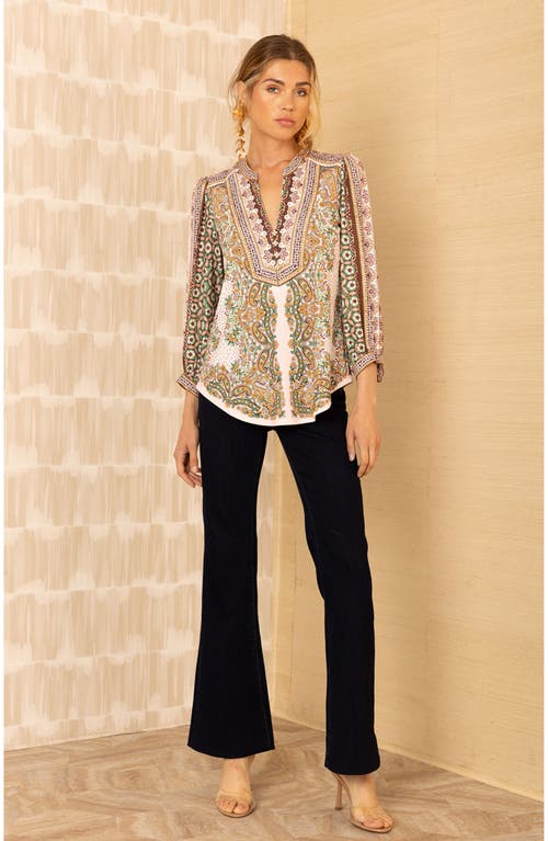 Hale Bob Alianna Jersey Top In Multi