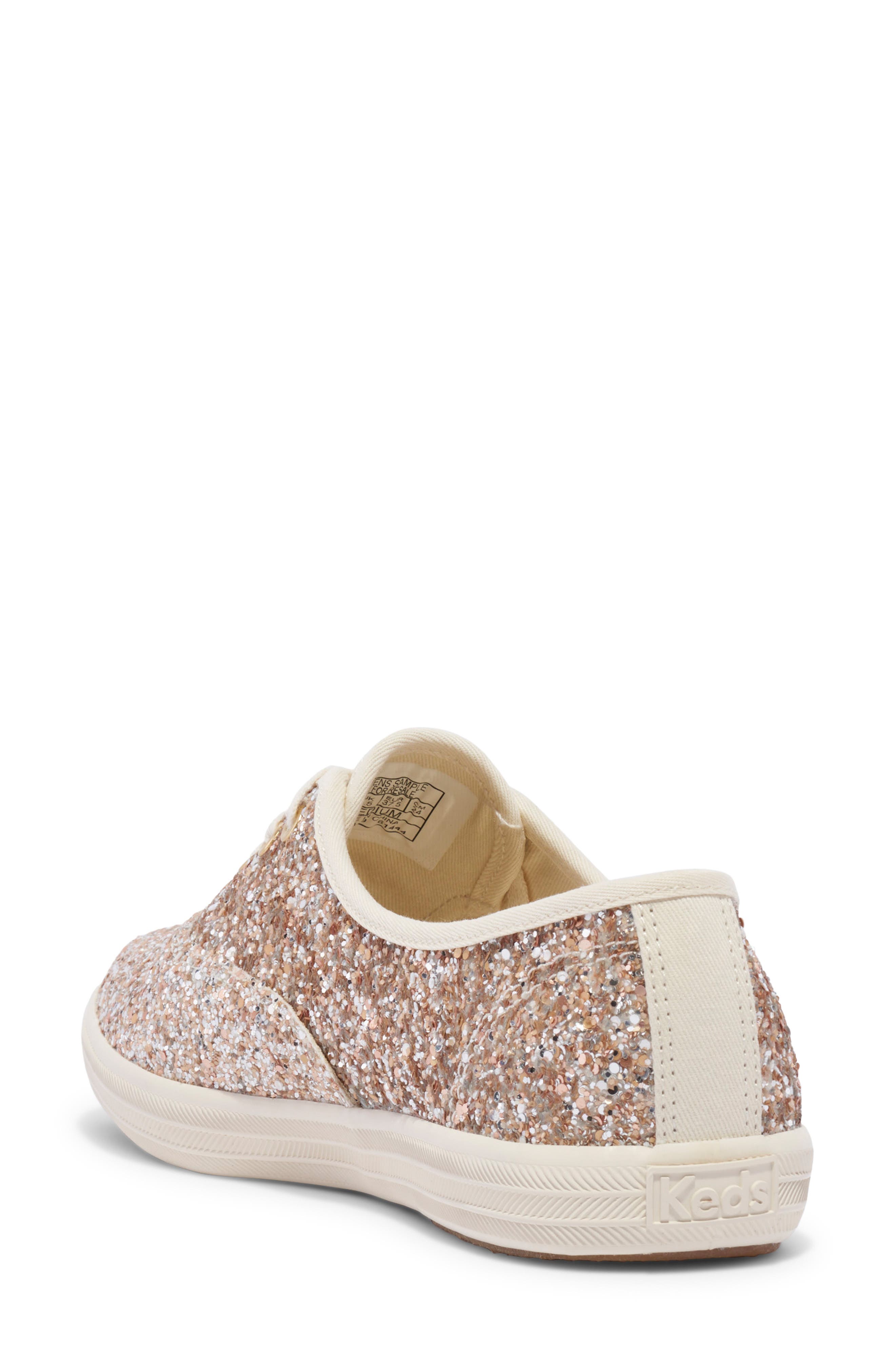 Champion Lace-Up Sneaker, Alternate, color, GOLD