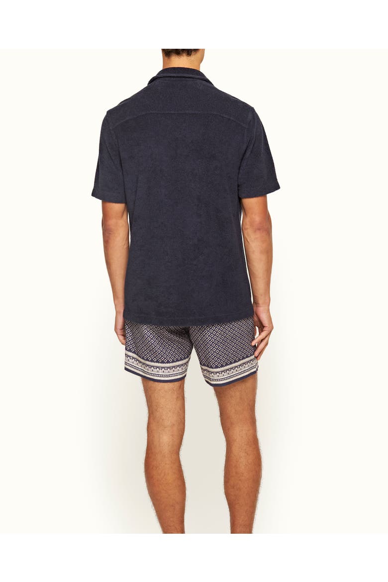 Bulldog Short Tailored-Fit Shorts, Alternate, color, NIGHT IRIS