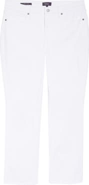 NYDJ Sheri Frayed Hem Slim Jeans