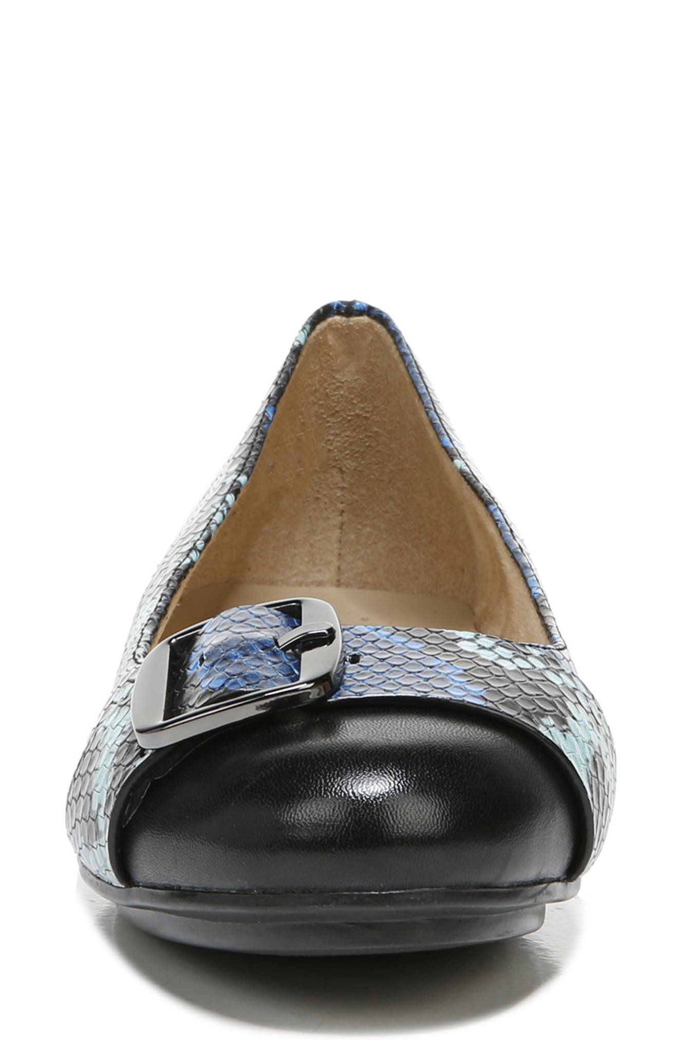 Marsha Flat, Alternate, color, BLUE TURQOISE LEATHER