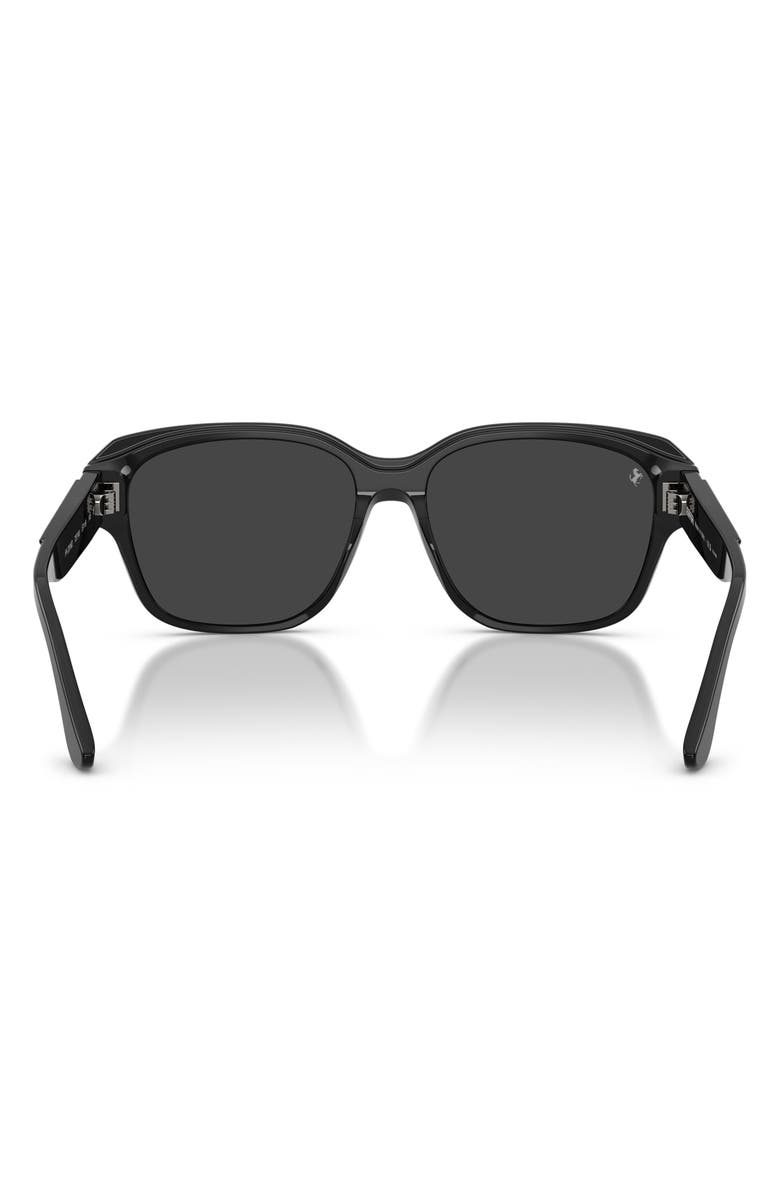 Ferrari 57mm Polarized Square Sunglasses, Alternate, color, 