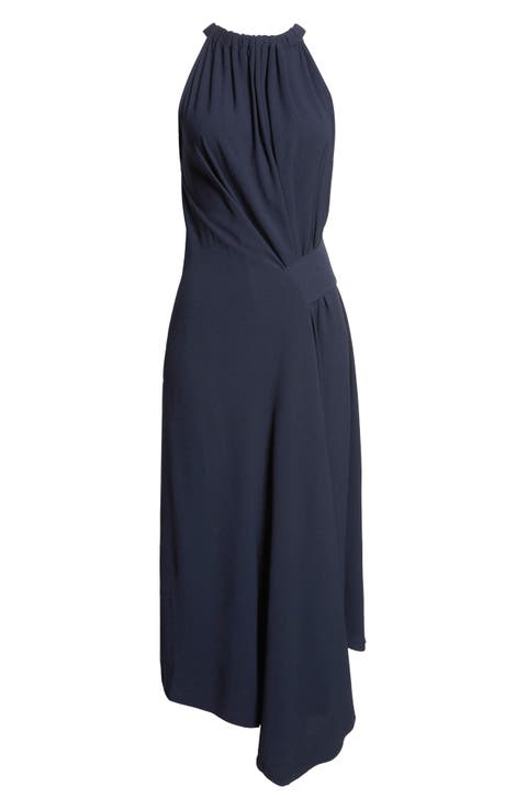 Maeve Asymmetric Sleeveless Maxi Dress