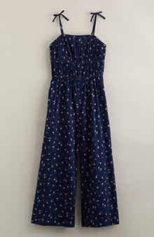 Kids' Bow Strap Jumpsuit
